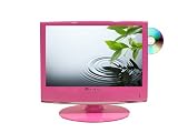 FAVI 19-inch Pink 720p LCD HDTV USB/Card Reader/DVD Combo, L1918A-V-P