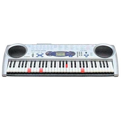 Childrens Toyshop  Musical Instruments : CASIO LK-43 MagicLight Electronic Music Keyboard with Stand