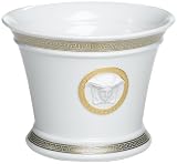 Versace by Rosenthal Gorgona Large Porcelain Flower Pot