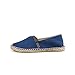 Alexis Leroy Women's Original Classic Stripe Canvas Flat Espadrilles