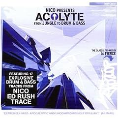Album cover for Acolyte: From Jungle to Drum & Bass by Nico CD from which you can create your own MP3 Ringtones / Realtones using the ToneBee online ringtone maker.