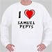 I Love Samuel Pepys Sweatshirt