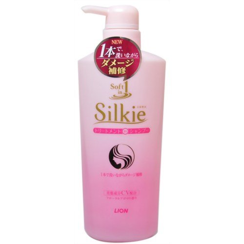ソフトインワンシャンプー　Ｓｉｌｋｉｅ（シルキエ）　ポンプ　４８０ｍｌ