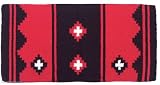 Mayatex Saddle Blanket - Apache - Black and Red