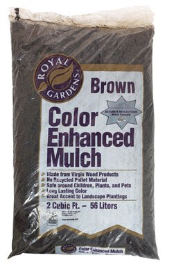 US MULCH LTD 1982-35D COLOR ENHANCED MULCH 2Cu.Ft. BROWN