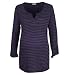 Michael Stars Maternity Heather Stripe Henley