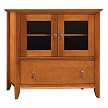 37" TV Console- Light Cherry Finish