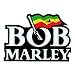 Bob Marley - Red, Gold & Green Flag Vinyl Sticker