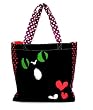 Papier Creature Land French Graffiti Tote Bag (Large)