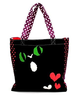 Papier Creature Land French Graffiti Tote Bag (Large)