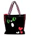 Papier Creature Land French Graffiti Tote Bag (Large)