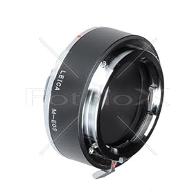 Fotodiox Pro Adapter, Leica Visoflex M Lens to Canon EOS Camera Mount Adapter for Canon 1d,1ds, Mark II, III, 5D, 5D Mark II, 10D 20D, 30D, 40D, 50D, Digital Rebel xt, xti, xs, xsi x1i, 300D, 350D, 400D, 450D, 500D, 1000D