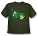 Search : Green Arrow Youth S/S T-shirt in Military Green by DC Comics