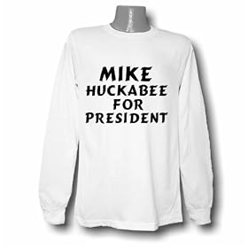 Mike Huckabee for president Long Sleeve T-shirt