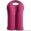 Built NY 2B-HPK Two Bottle Tote, Hot Pink