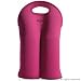Built NY 2B-HPK Two Bottle Tote, Hot Pink