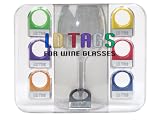 Metrokane 6175 Seven-Piece Wine I.D. Tags