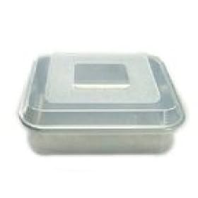 Nordic Ware 9 Inch Square Cake Pan with Lid