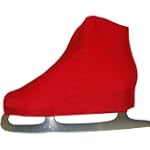 A&R Lycra Ice Skate Boot Cover - Red...