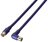 ELECOM L型-F型アンテナケーブル 1.0m DH-ATLF10