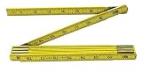 Folding Wood Rule English/Metric 6 1/2 FT