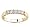14k White Gold or Yellow Gold Five-Stone Diamond Band (H/I1, 1/3 ct. tw.)
