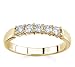 18k Yellow Gold Five-Stone Diamond Band (G/VS2, 1/3 ct. tw.)