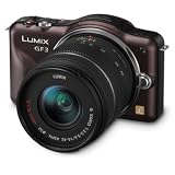 Panasonic Lumix DMC-GF3 Digital Camera with 14-42mm Lens Kit (Brown) + FREE 8 GB + CASE + UV FILTER + VIDPRO 8 PIECE ACCESSORY KIT + 3 YEAR EXTENDED ACCIDENTAL WARRANTY