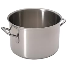 Sitram Catering 5.4-Quart Commercial Stainless Steel Braisier/Stewpot