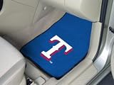 Texas Rangers 2 PIECE CARPET CAR/TRUCK/AUTO FLOOR MATS