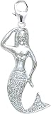 14k Gold Diamond Mermaid Charm (1/10 cttw)