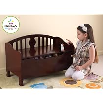 Queen Anne Toy Chest, Cherry