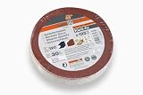 Meister 5893250 Schleifblatt Klett 125 mm K40 30-teilig