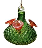 Bird Brain Jewel Hummingbird Feeder, Lime Green