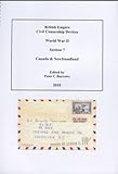 British Empire civil censorship devices, World War II. Section 7, Canada & Newfoundland