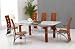 Kitchen & Housewares : Gorgeous Modern Contemprorary Glass Extendable Dining Table with 6 Matching Chairs Set