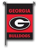 GEORGIA BULLDOGS ""G""Double Sided Garden Flags