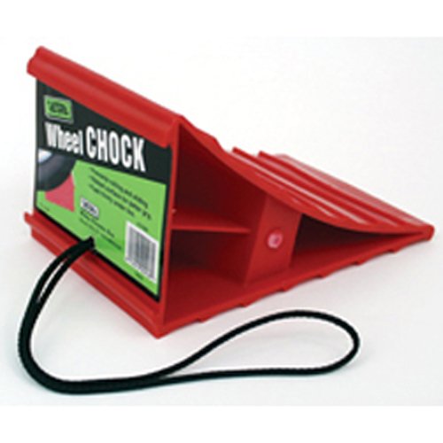 wheels, Valterra Products, Inc. A10-0908 Red Wheel Chock with Nylon Cord