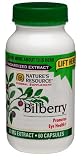 Nature Made Bilberry Fruit Extra-Count Bottles Tablets, 30 mg, 60-Count Bottles (Pack of 4)