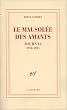 Le Mausol�e des amants : Journal, 1976-1991