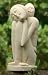 Sandstone sculpture, 'Thoughtful Woman' Image