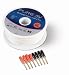 Electronics : Belkin Blue Series PureAV 18 AWG Speaker Wire with Pins 15m, White