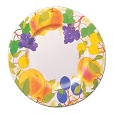 Melamine Dinner Plates - Patio Plus Design, 4pc Set