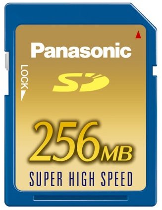 Panasonic SD�������[�J�[�h256MB RP-SDH256N1A