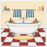 Bath Time Poster Print