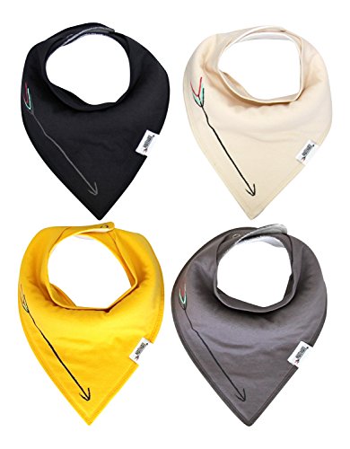 Matimati baby bandana drool bibs with snaps for boys &a…