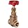 Milwaukee Valve 1140 Series Bronze Gate Valve, General Service, Class 150, Non-Rising Stem, NPT Female