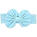 Qandsweet Baby Girl Headbands with Hair Bow (6 Pack)