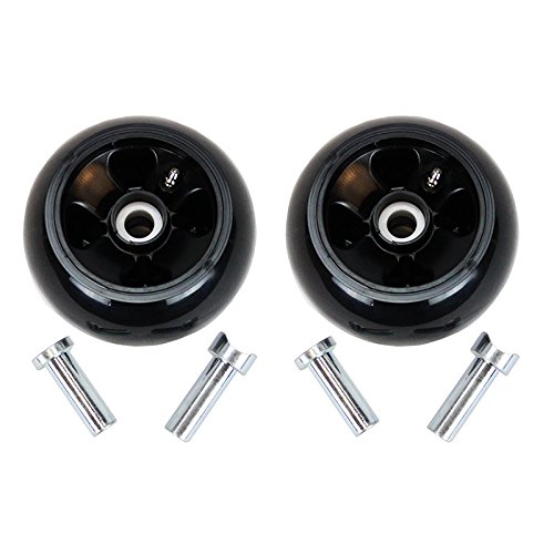 2 Plastic Deck Wheel Kit John Deere 48