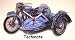 Triumph Motorbike Wall Clock